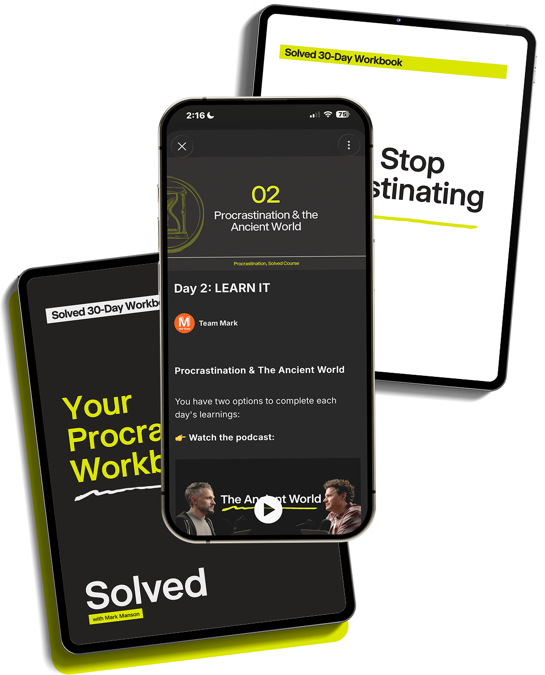 Solved on phone and tablet